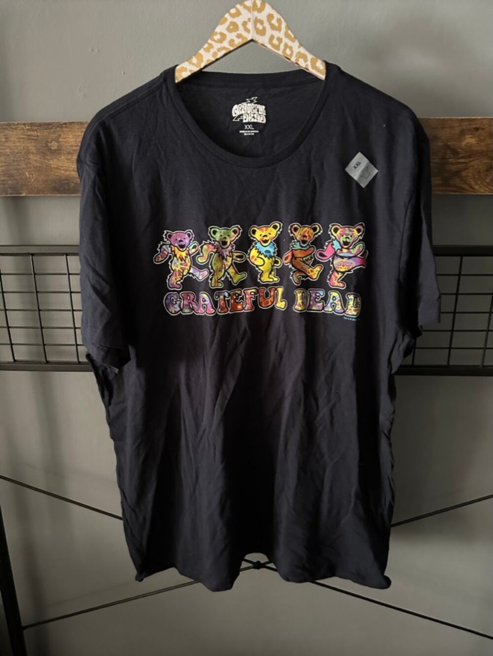 Grateful Dead Dancing Bears Basic Navy Tee | Size XXL